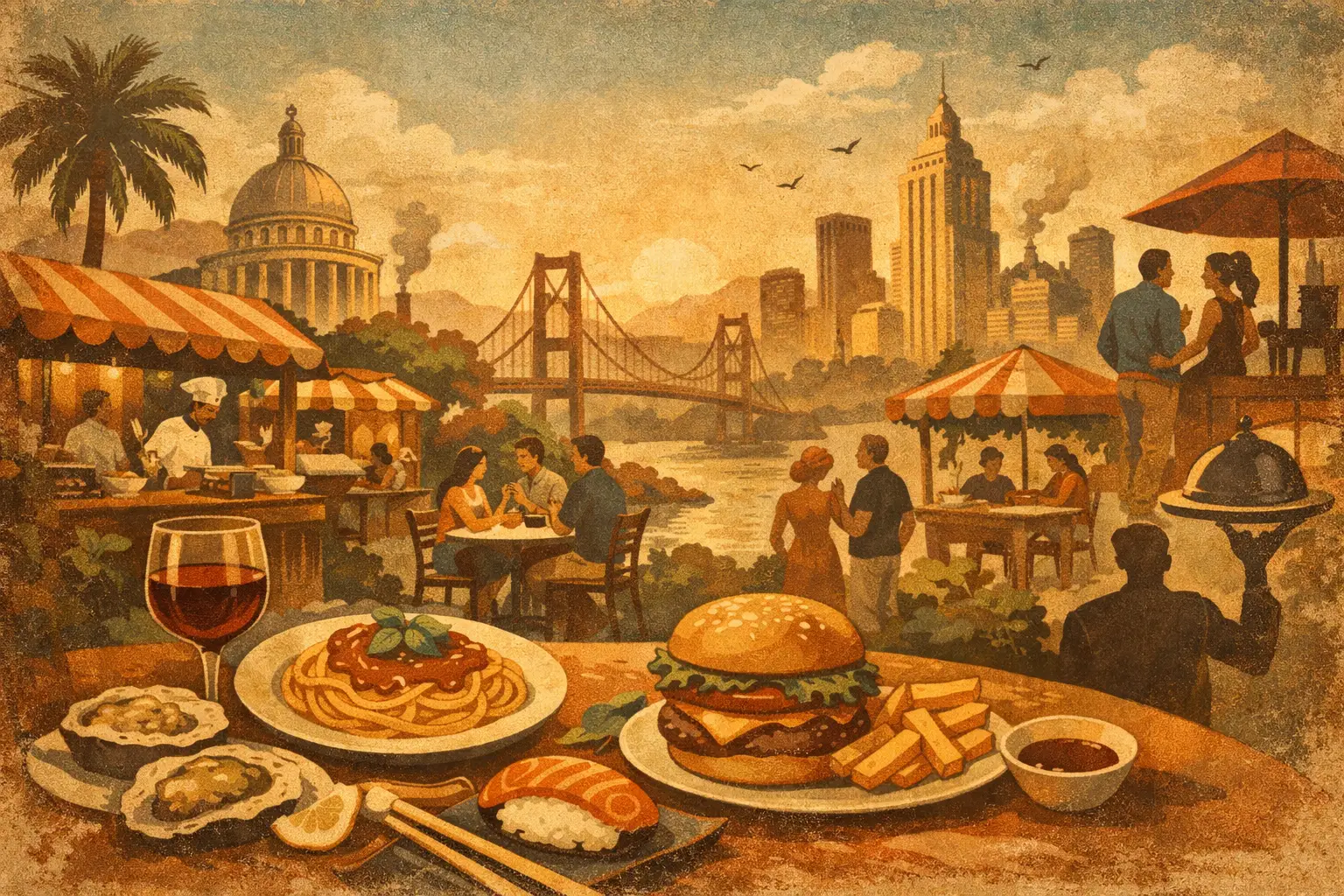 What Makes the Best Foodie City?