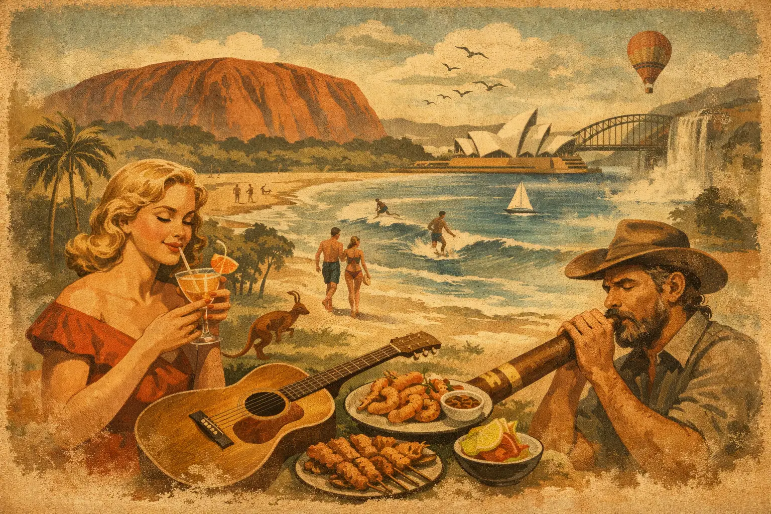 Australia Through Music, Flavor, and Wonder