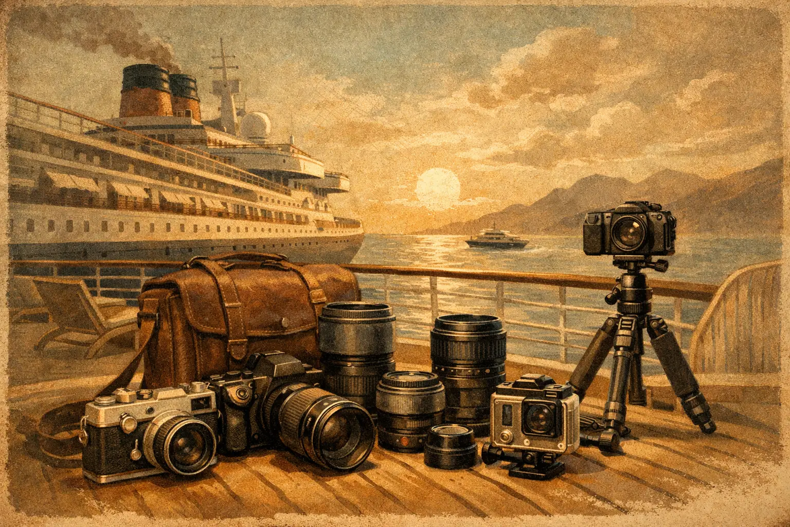 Luxury Cruise Camera Gear Review for Creators