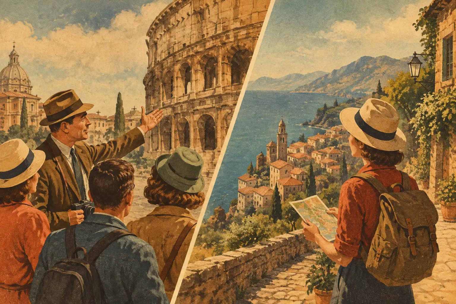 Guided Tours Versus Independent Travel Compared