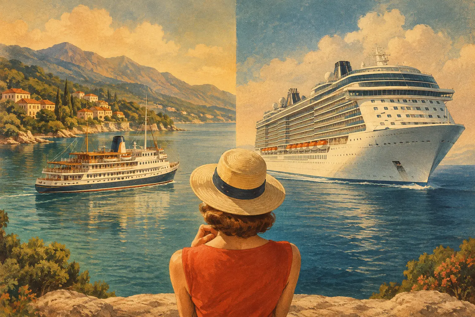 Small Ship Versus Mega Ship: Which Cruise Fits?
