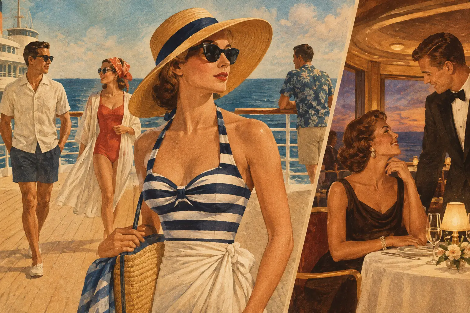 What to Wear Onboard a Cruise, From Deck to Dinner